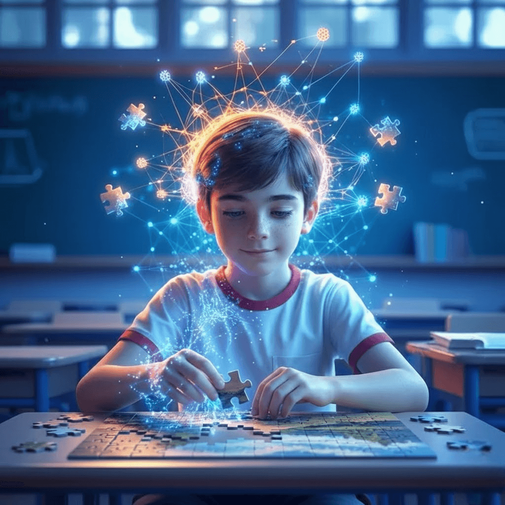 Professor utilizando IA para criar PEI